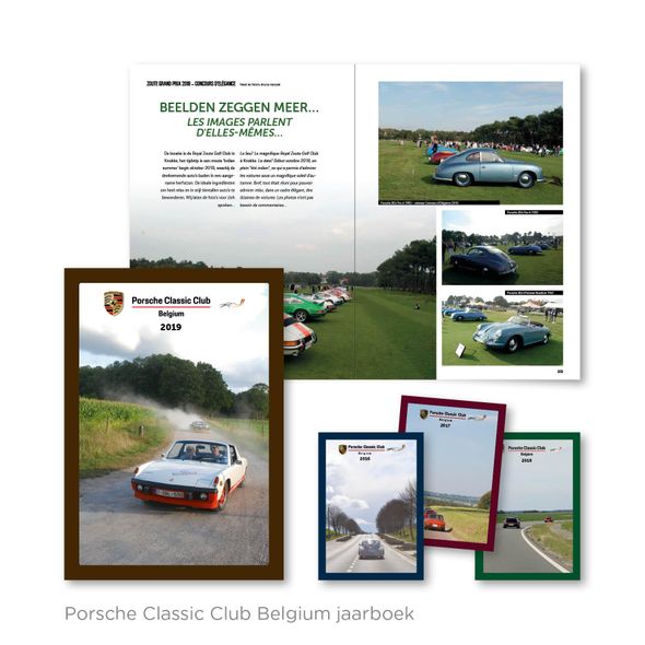 Porsche Classic Club Belgium jaarboek 2